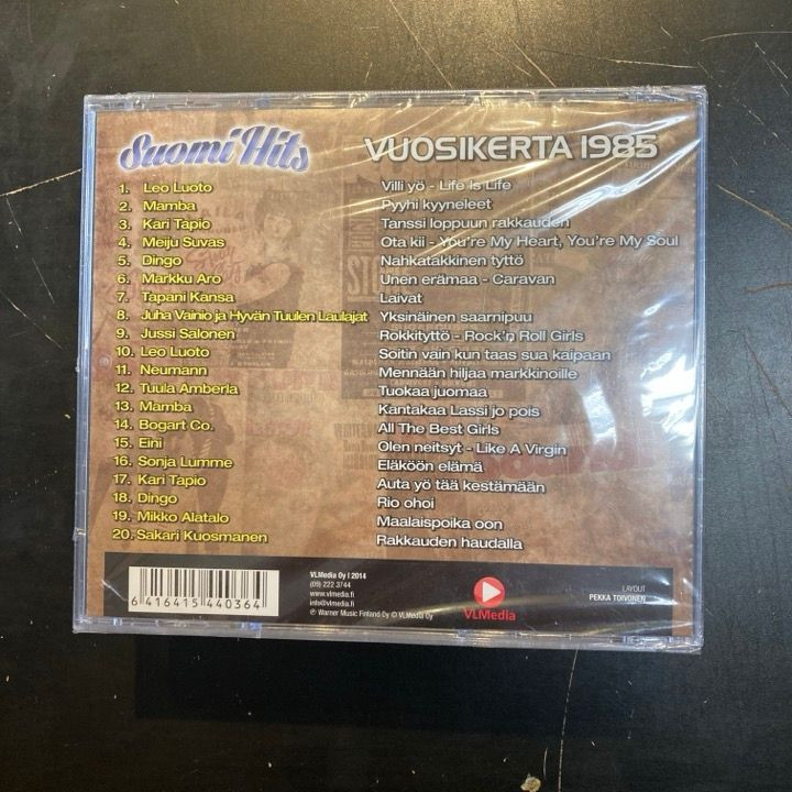 V/A - Suomi Hits (vuosikerta 1985) CD (avaamaton)